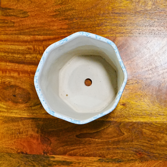 Spray Paint Diamond Planter