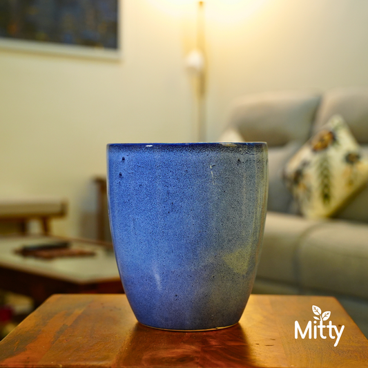 Indigo Mist Planter - 8 inch