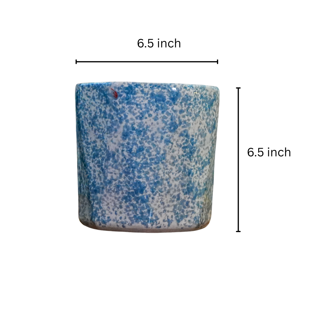 Spray Paint Diamond Planter
