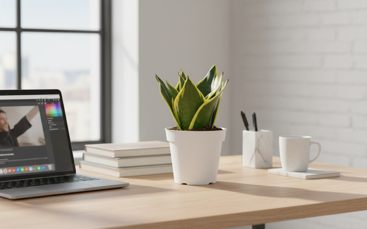 Snake Sansevieria Laurentii Plant