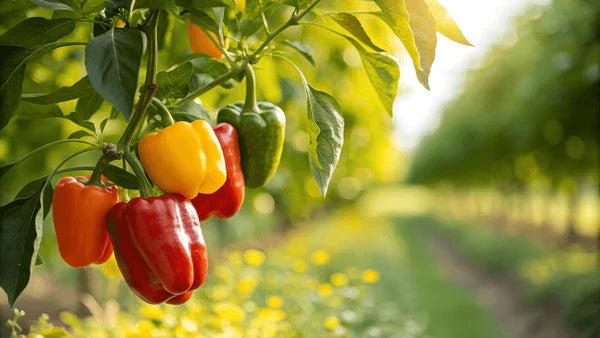 🌿 Are Green, Red & Yellow Capsicum Grown the Same?