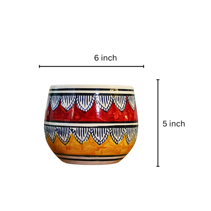 Mandala Art Planter