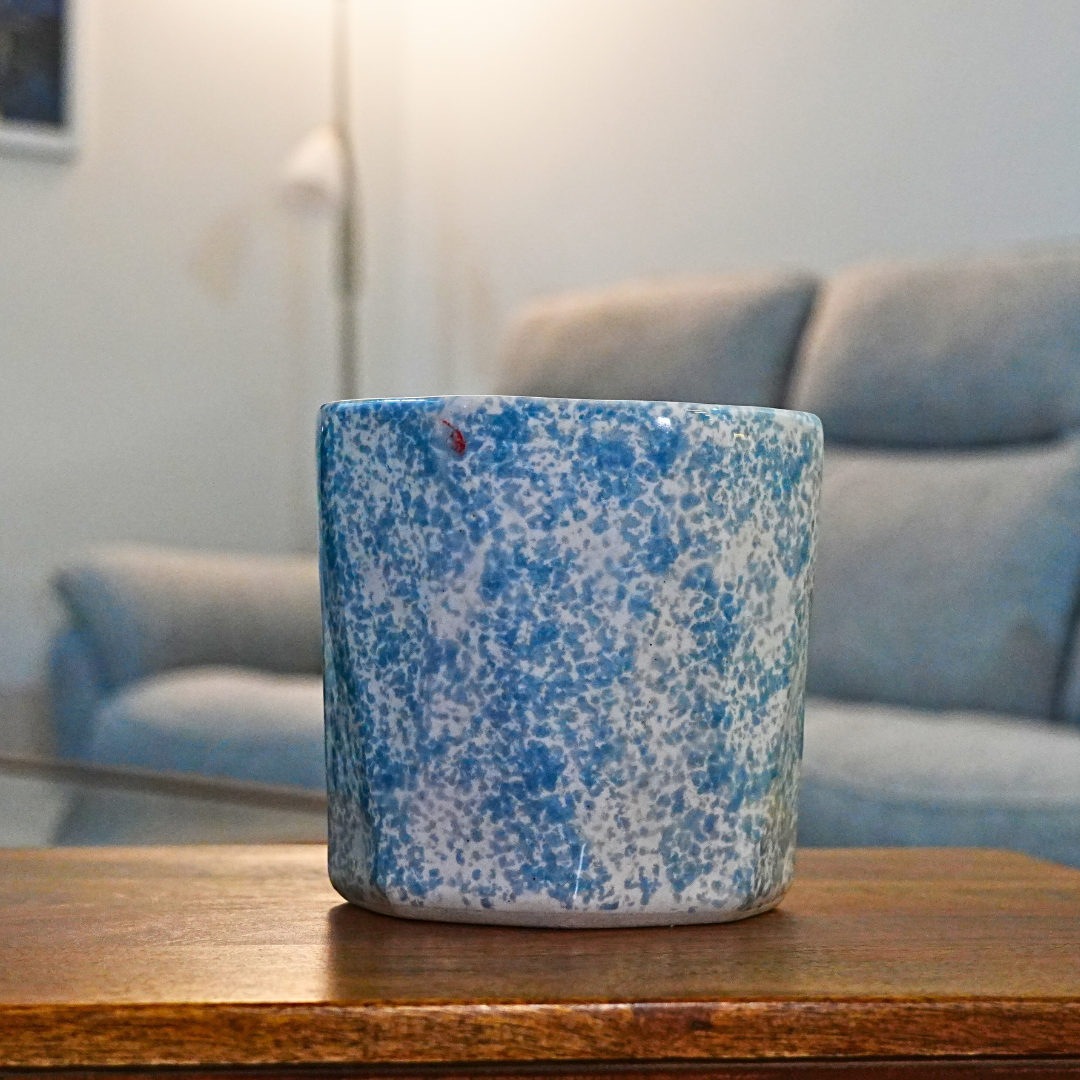 Spray Paint Diamond Planter