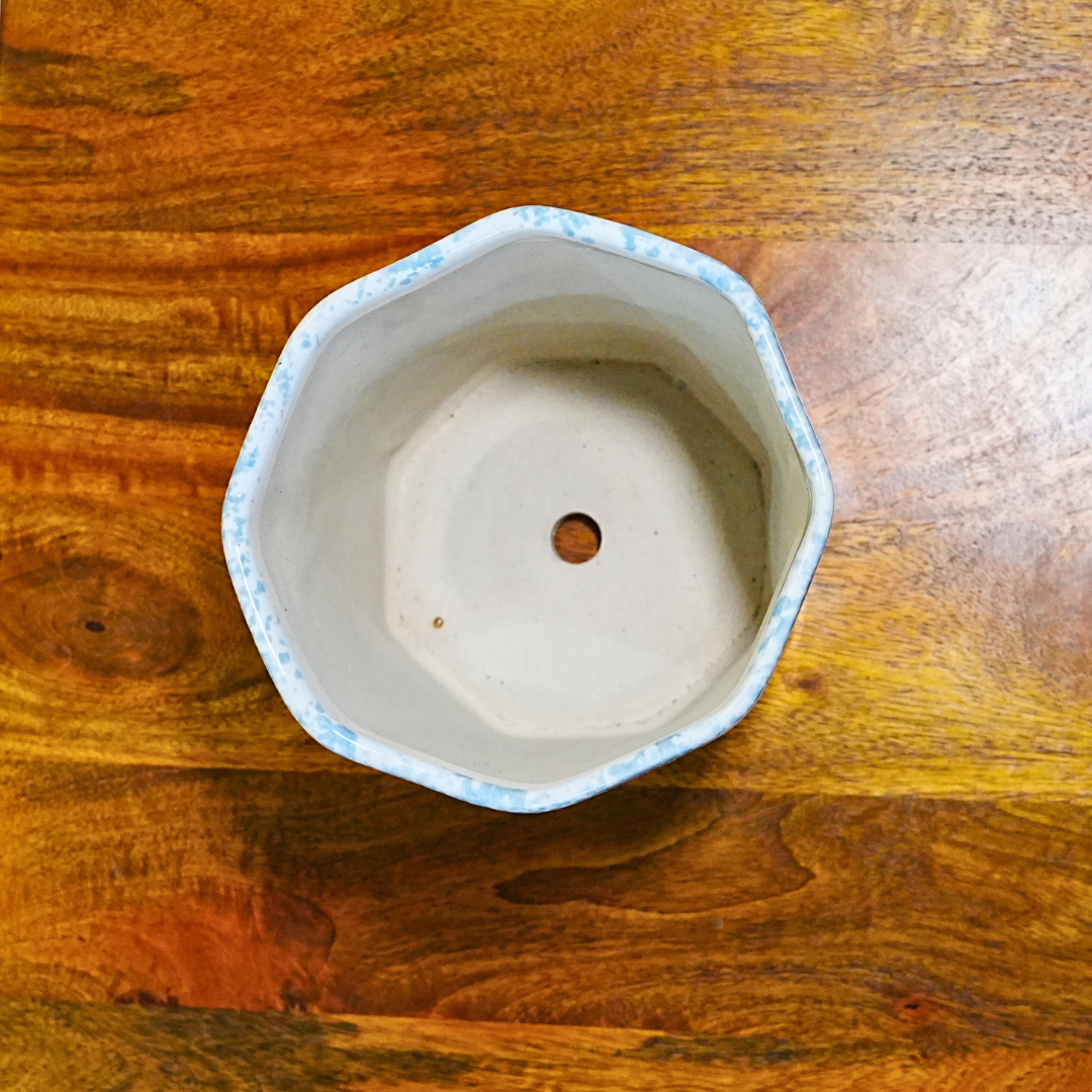 Spray Paint Diamond Planter